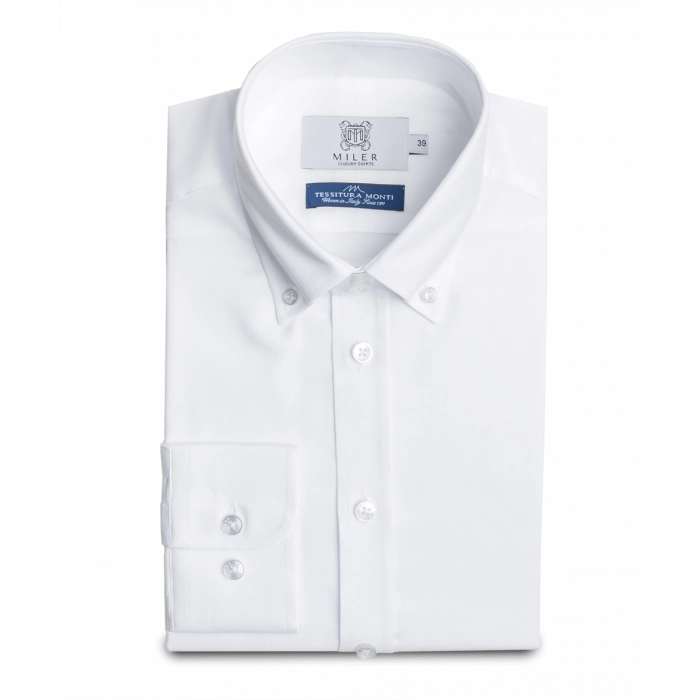 Koszula Oxford Button Down biała