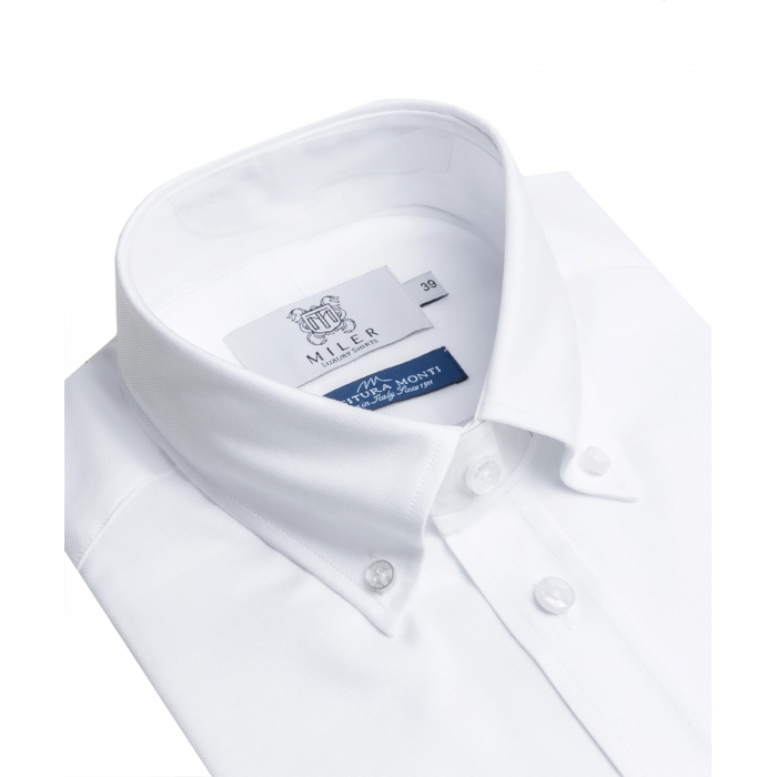 Koszula Oxford Button Down - biała