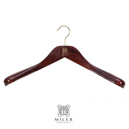 Miler wooden hanger for jackets or coats