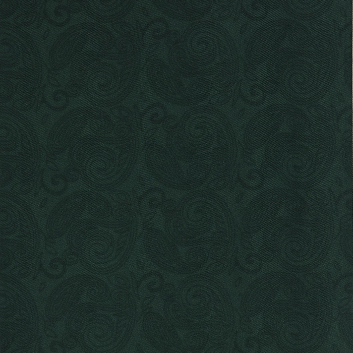 Zielony fular jedwabny męski w delikatny wzór