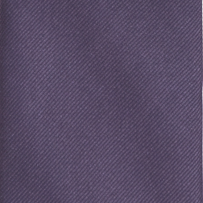 Fioletowy gładki krawat jedwabny