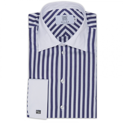 Koszula męska Winchester w niebieski prążek bengal stripe