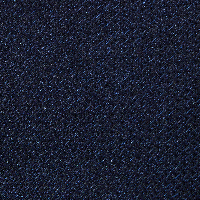 Silk-linen navy tie #1