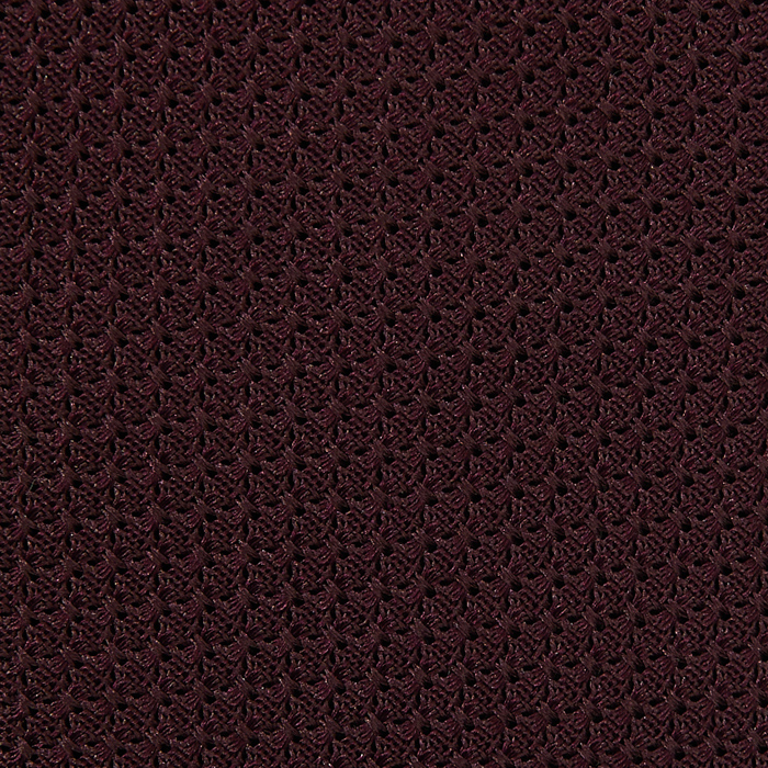 Chocolate silk grenadine tie – Garza Grossa, unlined #1