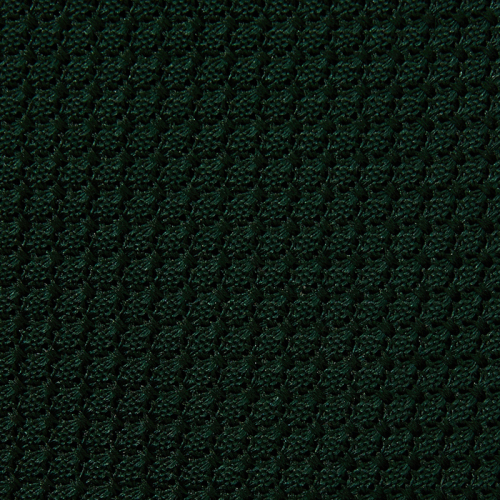 Bottle green silk grenadine tie – Garza Grossa, unlined
