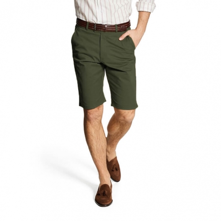 Men’s olive bermuda shorts