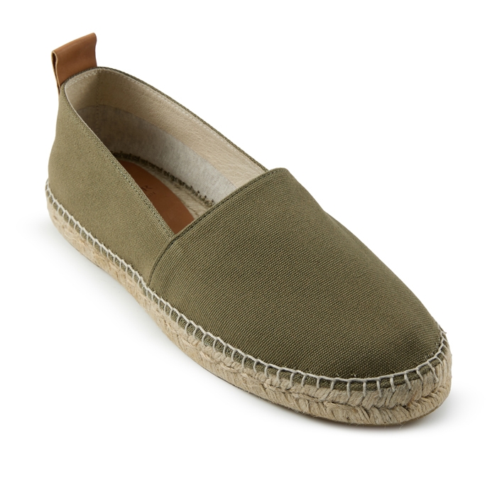 Men’s olive espadrilles #0