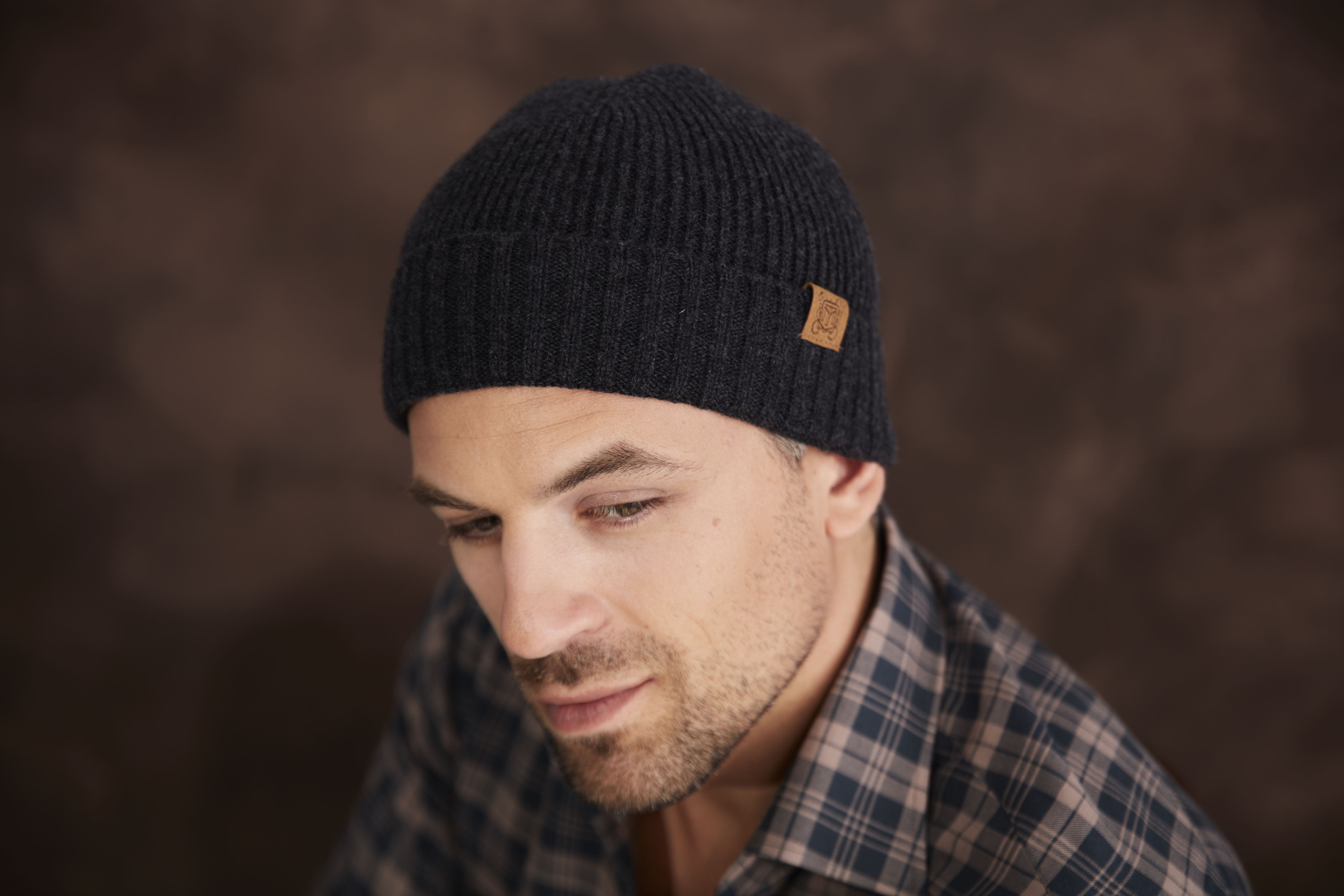 Merino wool beanie