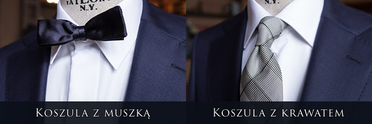 Krawat czy muszka na ślub?