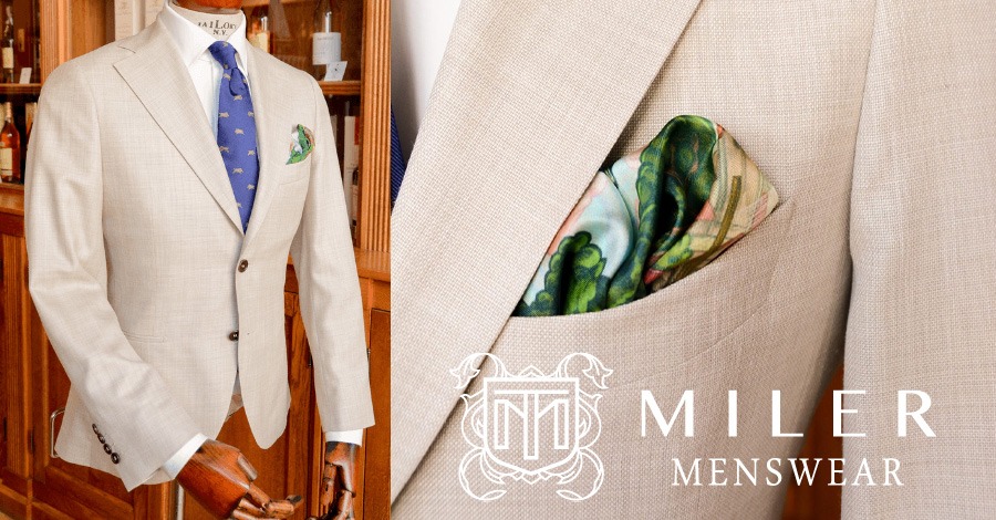 Summer beige suit
